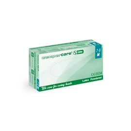 Sempercare latex púderezett kesztyű