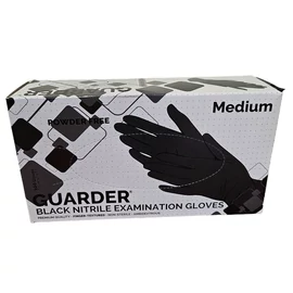 Guarder (Maxter) nitril fekete púdermentes kesztyű