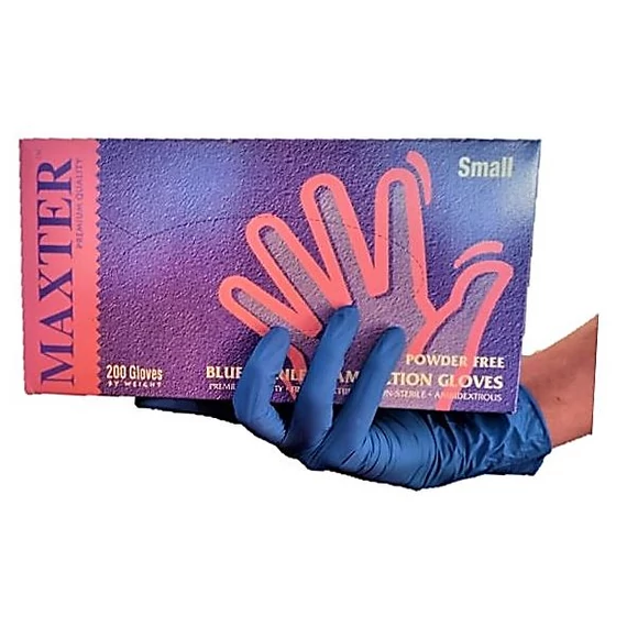 Maxter nitril púdermentes kesztyű