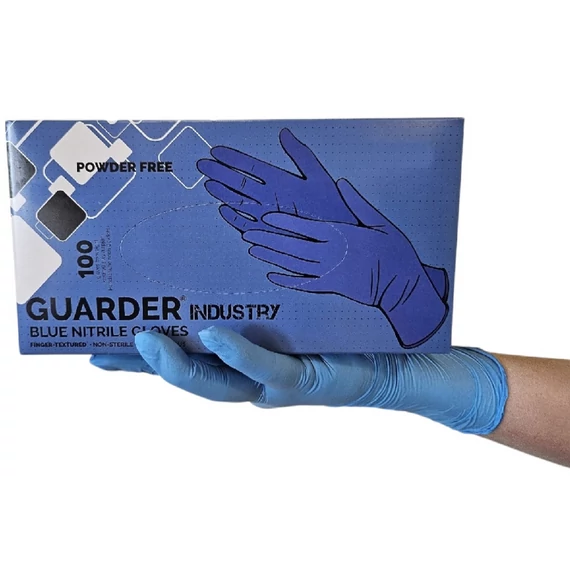 Guarder industry nitril púdermentes kesztyű